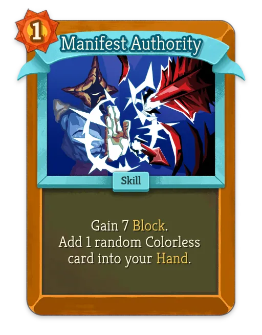 Manifest Authority